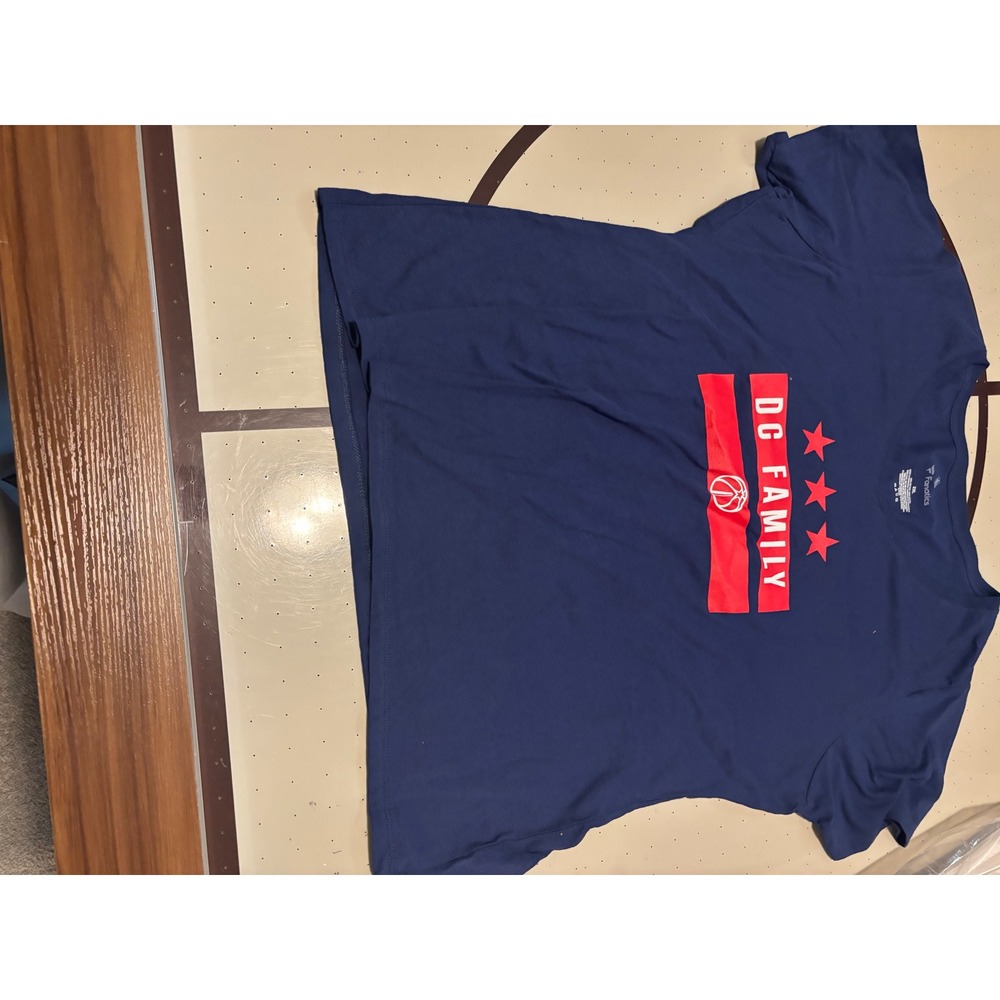 Fanatics NBA Washington Wizards DC Family Navy Blue Graphic T-Shirt Mens 2XL